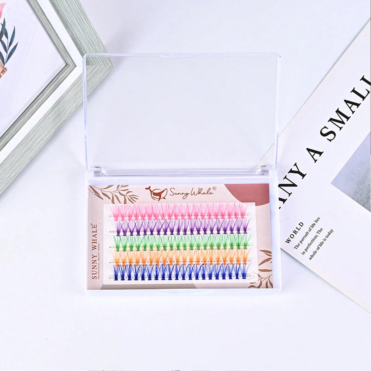 Kit de Extensión de Pestañas DIY 20D Curl 0.07 – 100 unidades (10–14 mm)