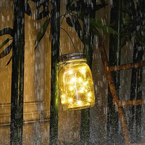 Mason Jar alimentado con luz solar