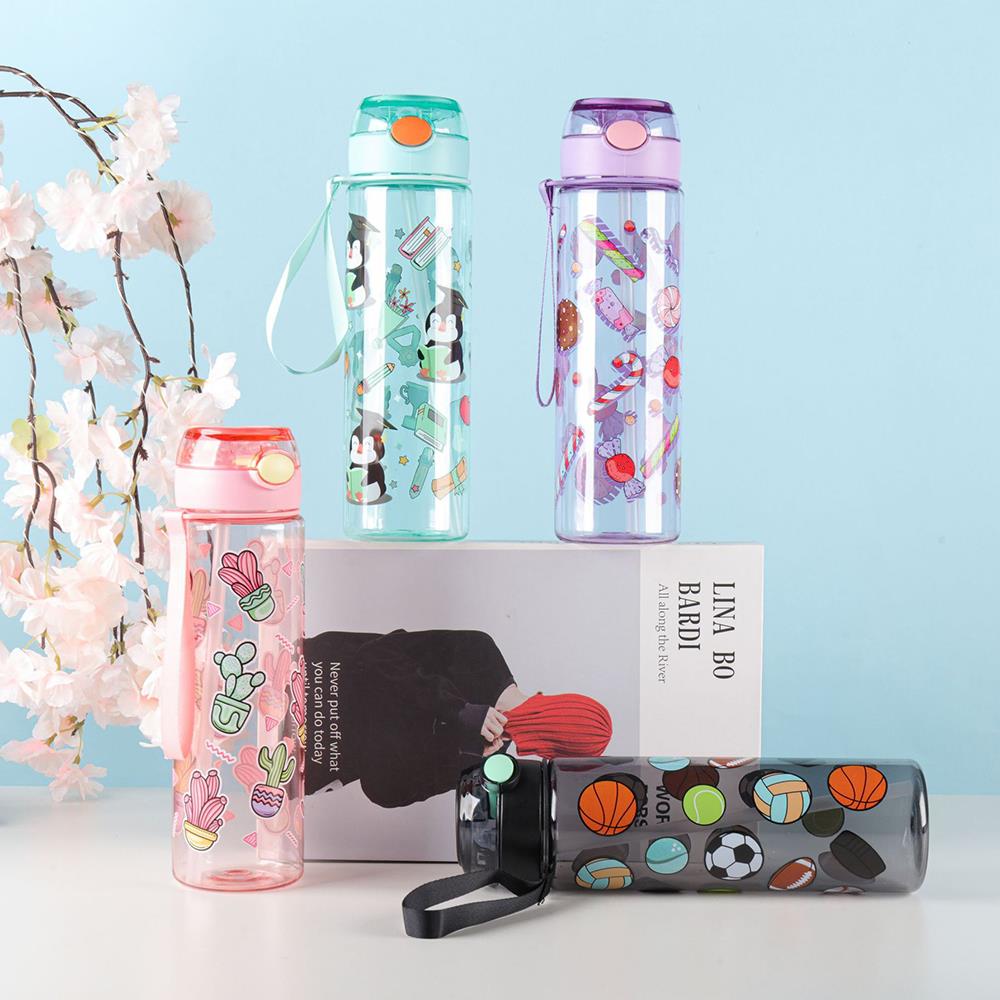 Botella con sorbito 650 ml