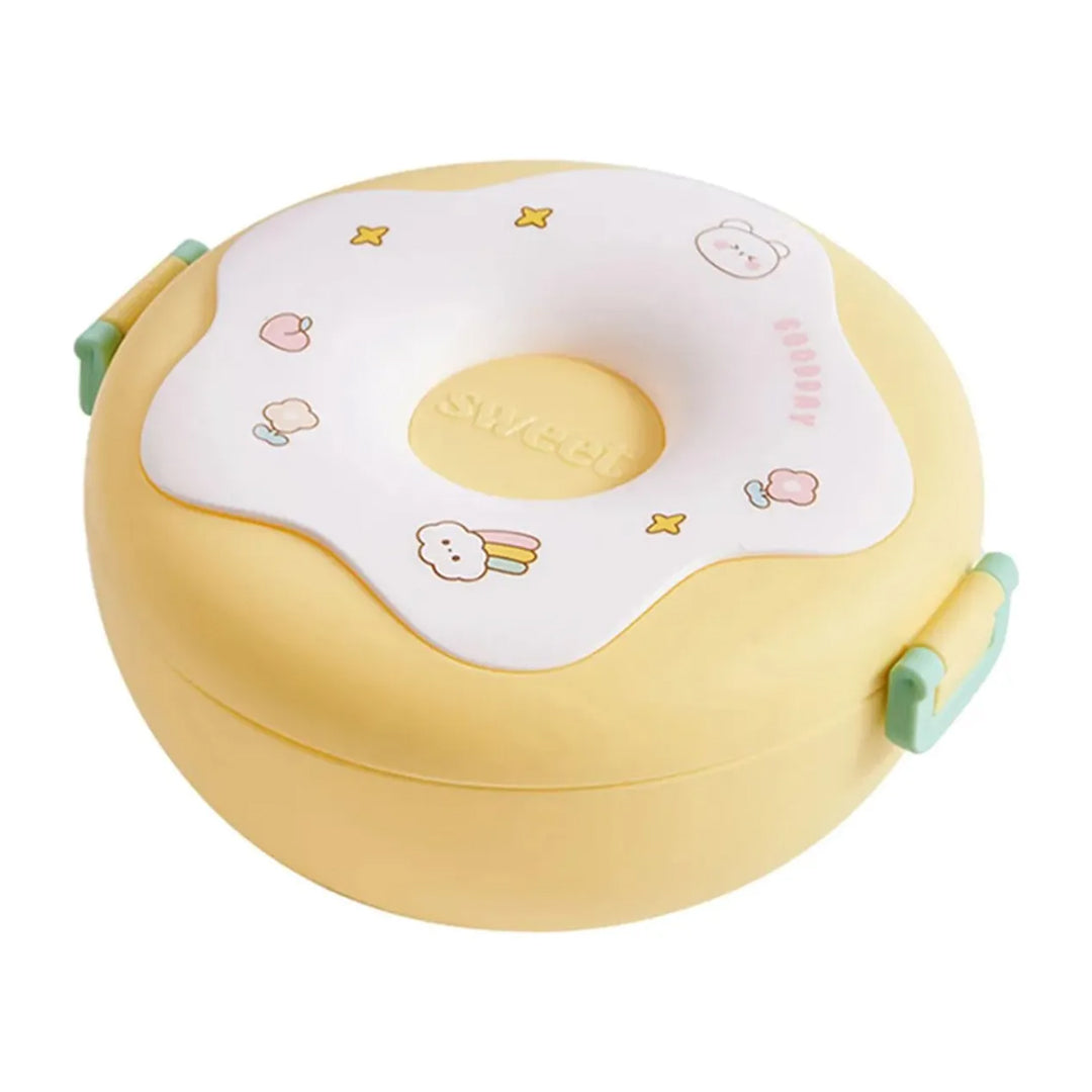 Tupper Dona con divisiones interiores con cubiertos incluidos