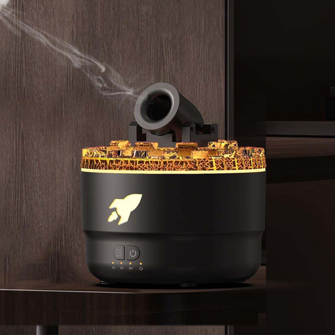 Humidificador ultrasónico diseño Cañón 2 en 1