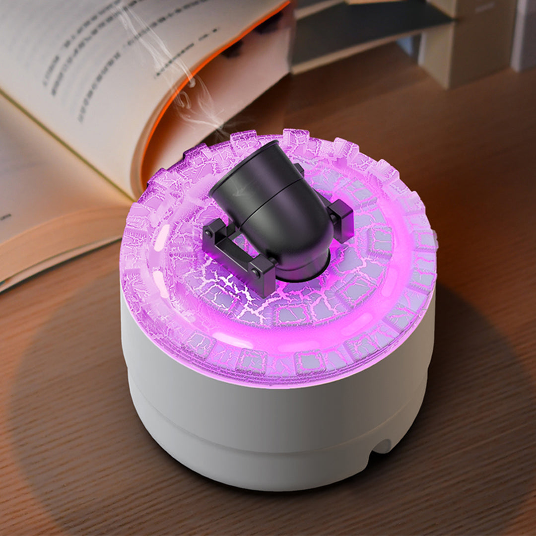 Humidificador ultrasónico diseño Cañón 2 en 1