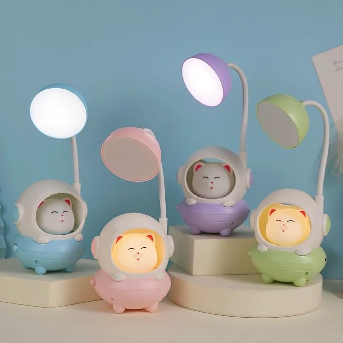 Gatito Austronauta - Lámpara LED