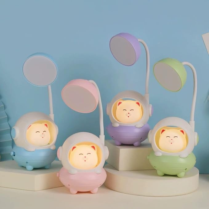 Gatito Austronauta - Lámpara LED