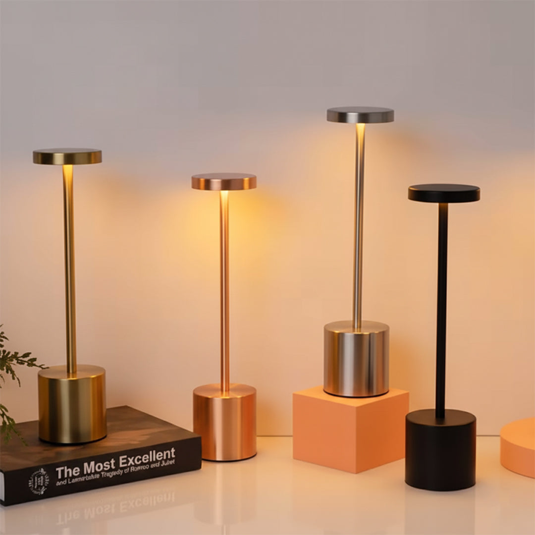 Lámpara de diseño táctil inalámbrica 3 en 1