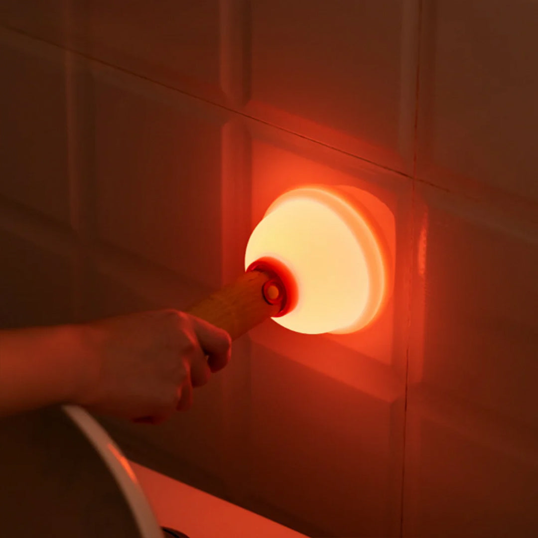 Lámpara con agarre tipo Sopapa (base absorbible)