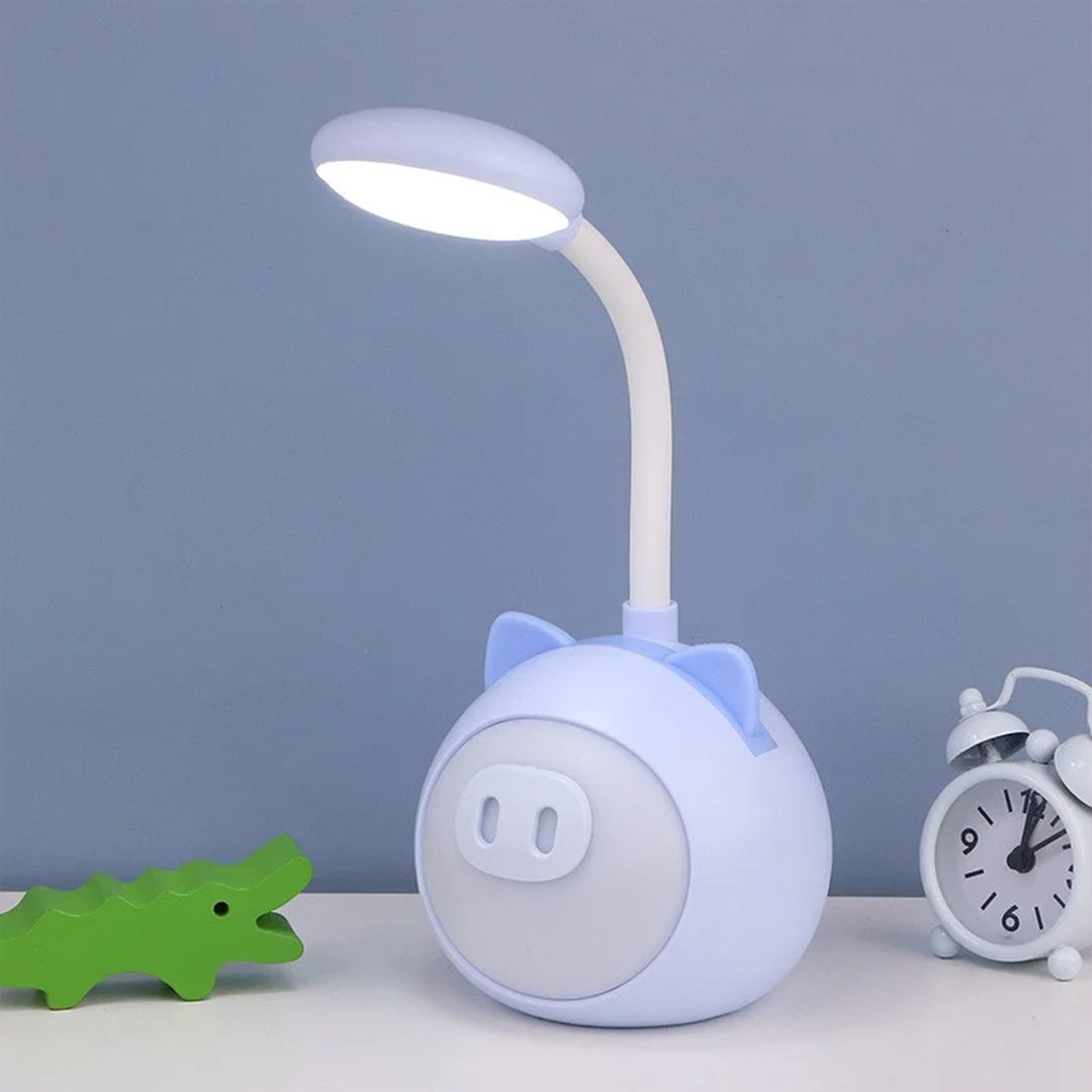 Lámpara flexible cerdito 2 en 1