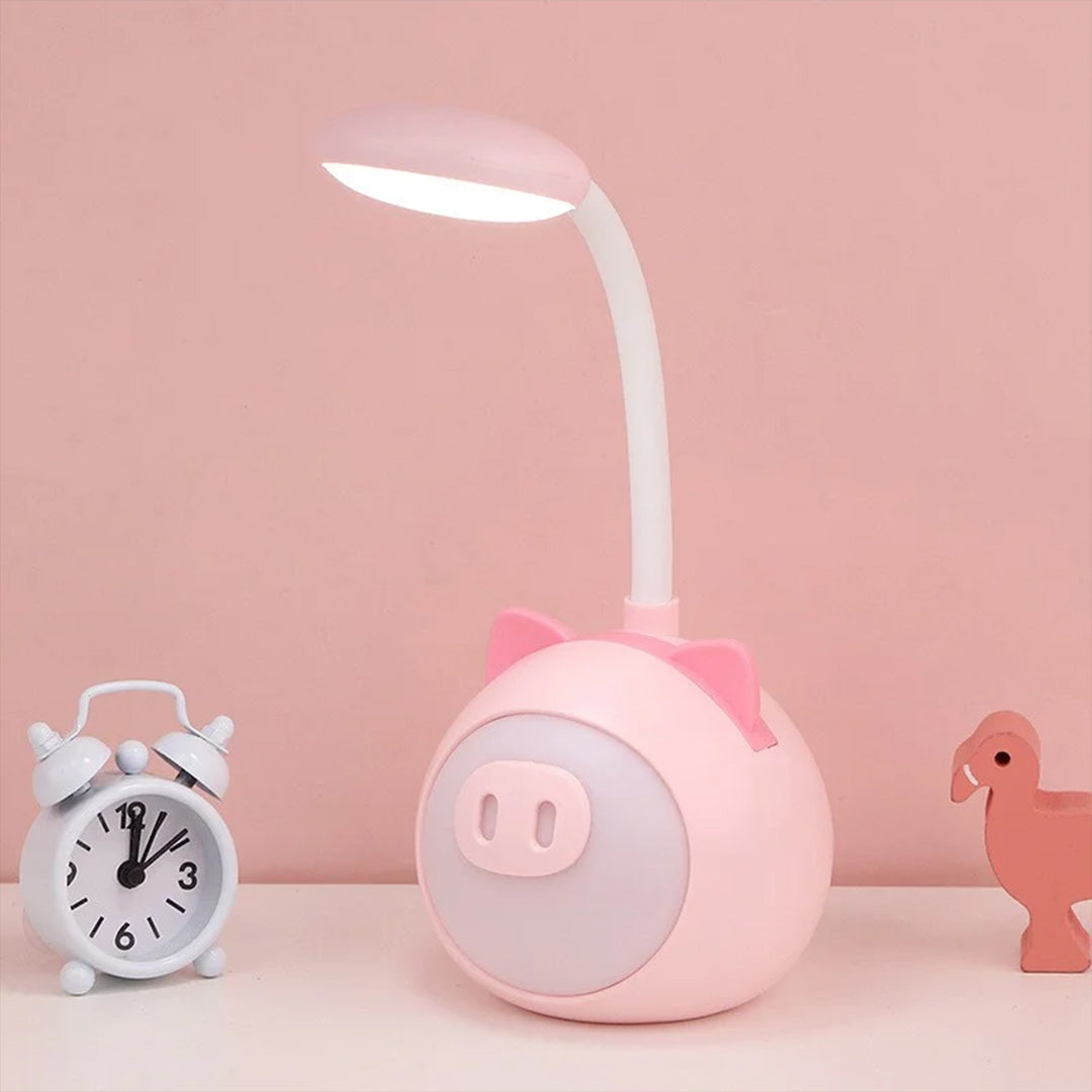 Lámpara flexible cerdito 2 en 1