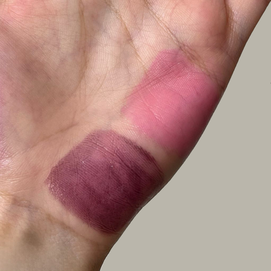 Black to Pink Lip Oil