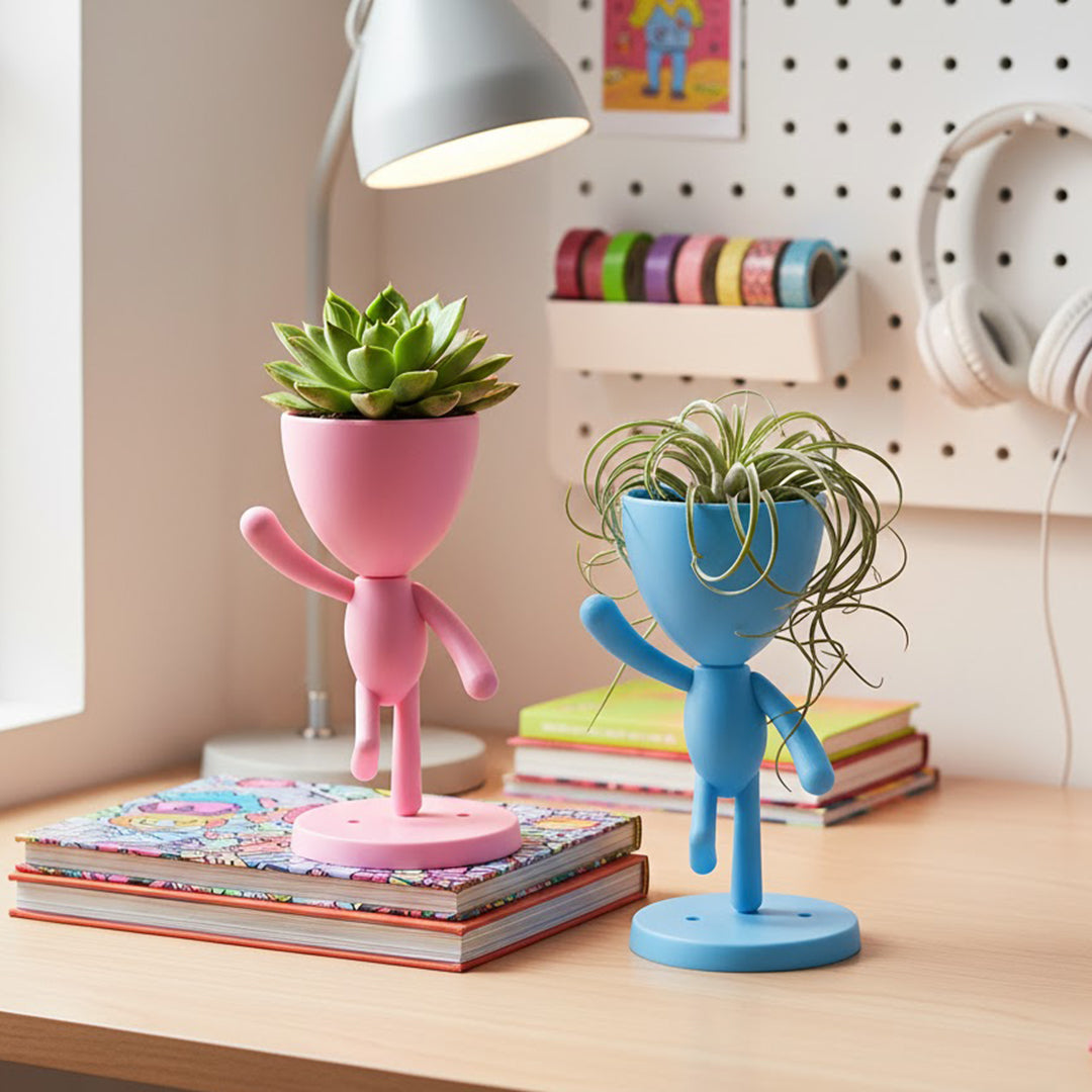 Maceta de plástico George Happy