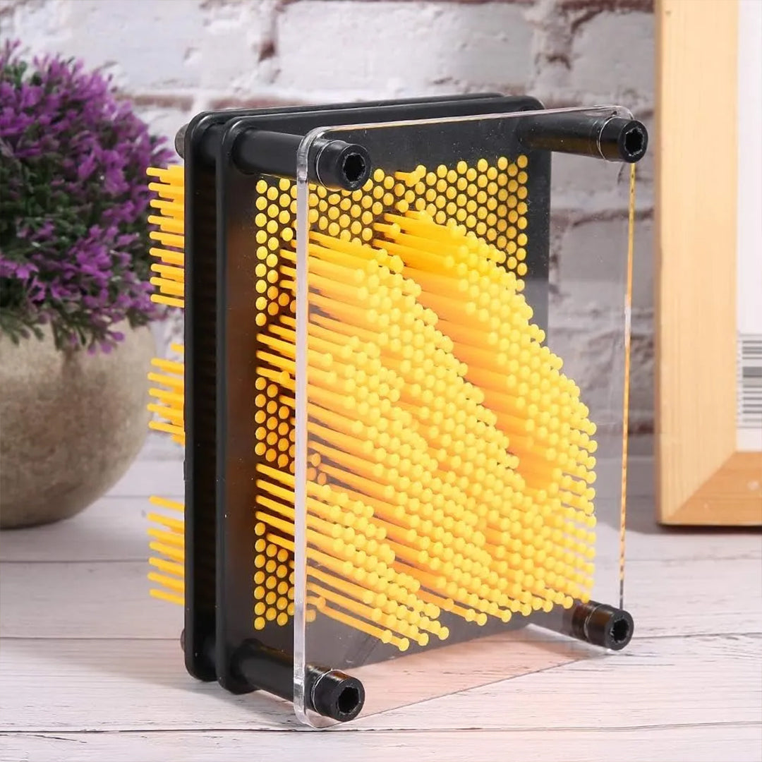 Escultura Interactiva Pin Art 3D | Objeto de Diseño y Antiestrés de Escritorio