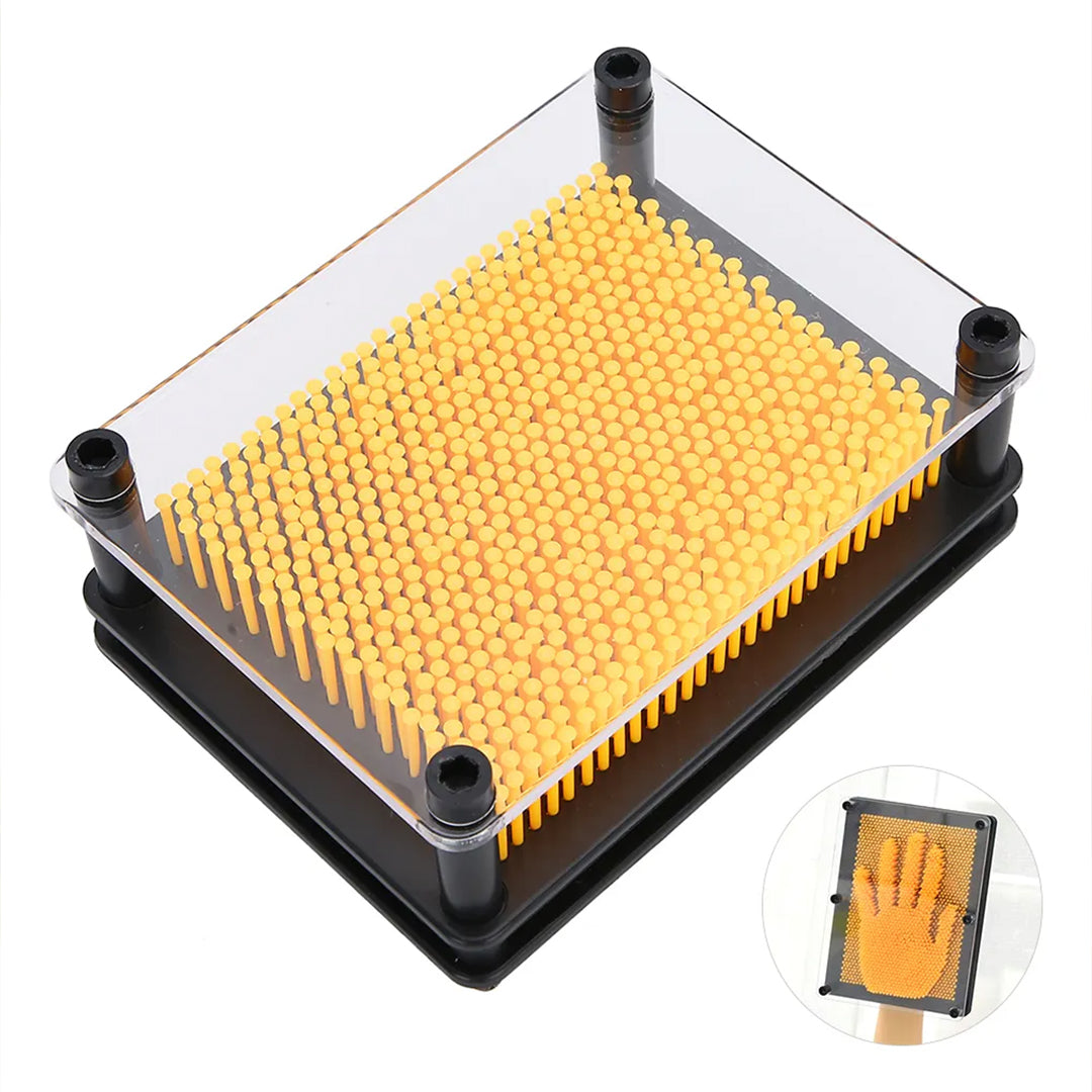 Escultura Interactiva Pin Art 3D | Objeto de Diseño y Antiestrés de Escritorio