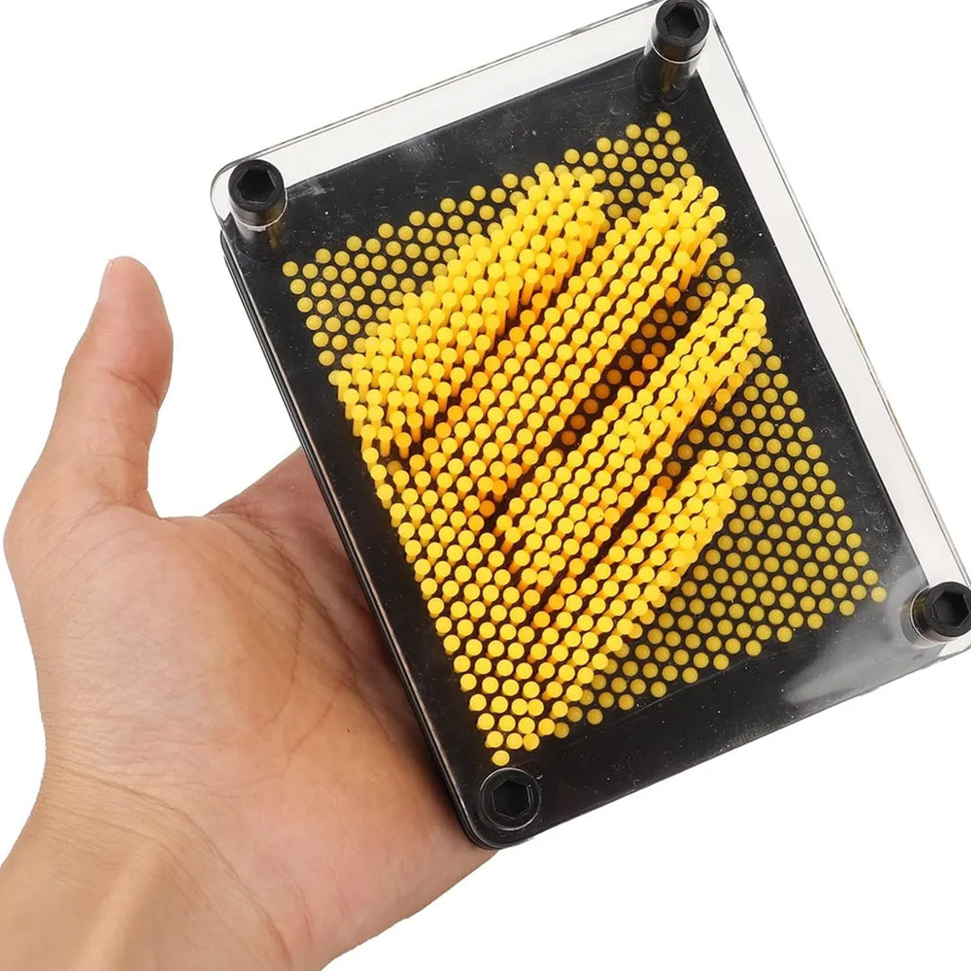 Escultura Interactiva Pin Art 3D | Objeto de Diseño y Antiestrés de Escritorio