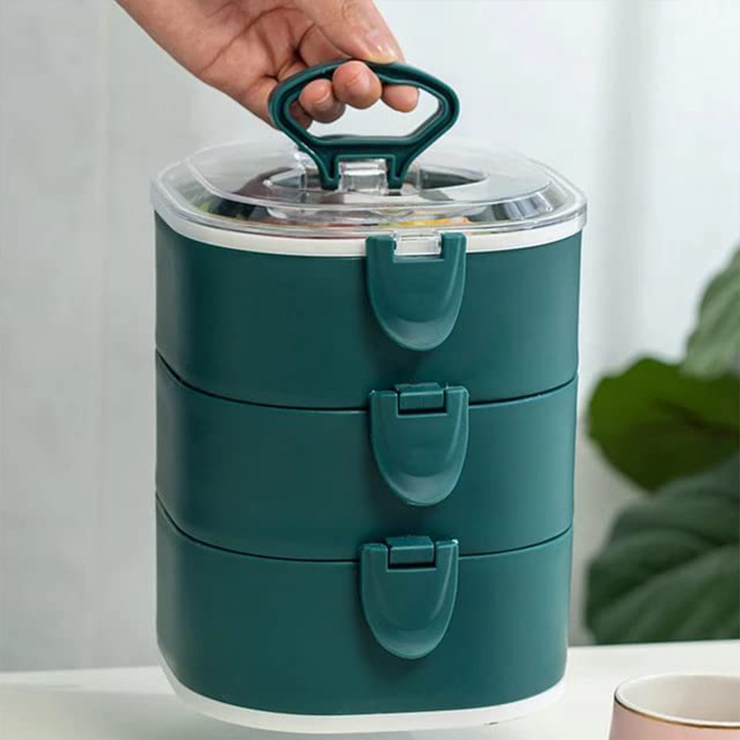 Tupper desmontable 3 niveles