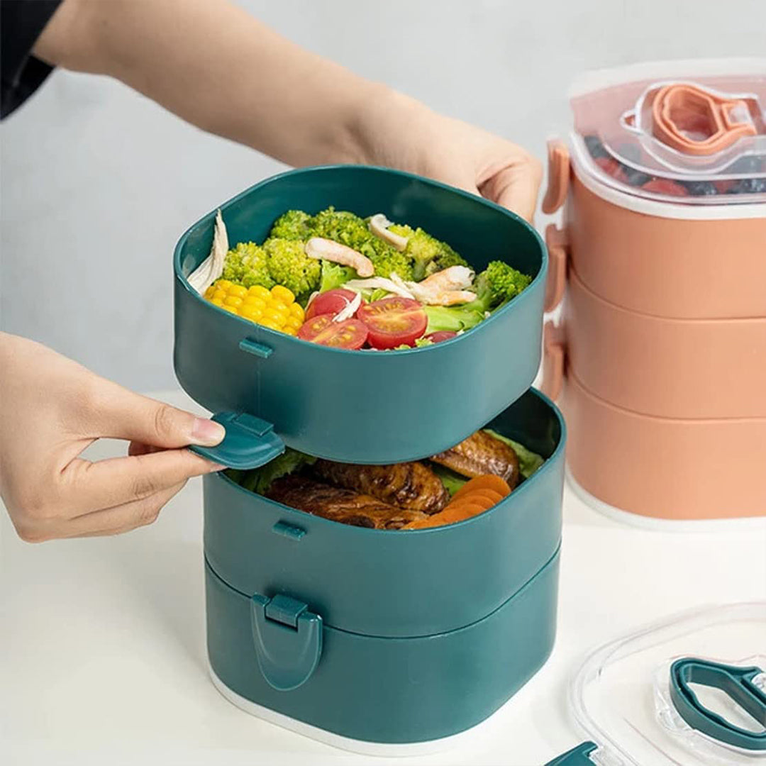 Tupper desmontable 3 niveles